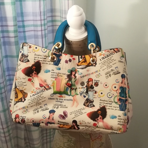 Handbags - Vintage cute Japanese anime manga character purse